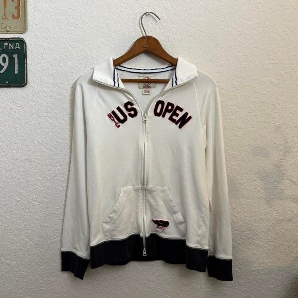 2013 US Open Tennis Zip Women's L Sweater Sports